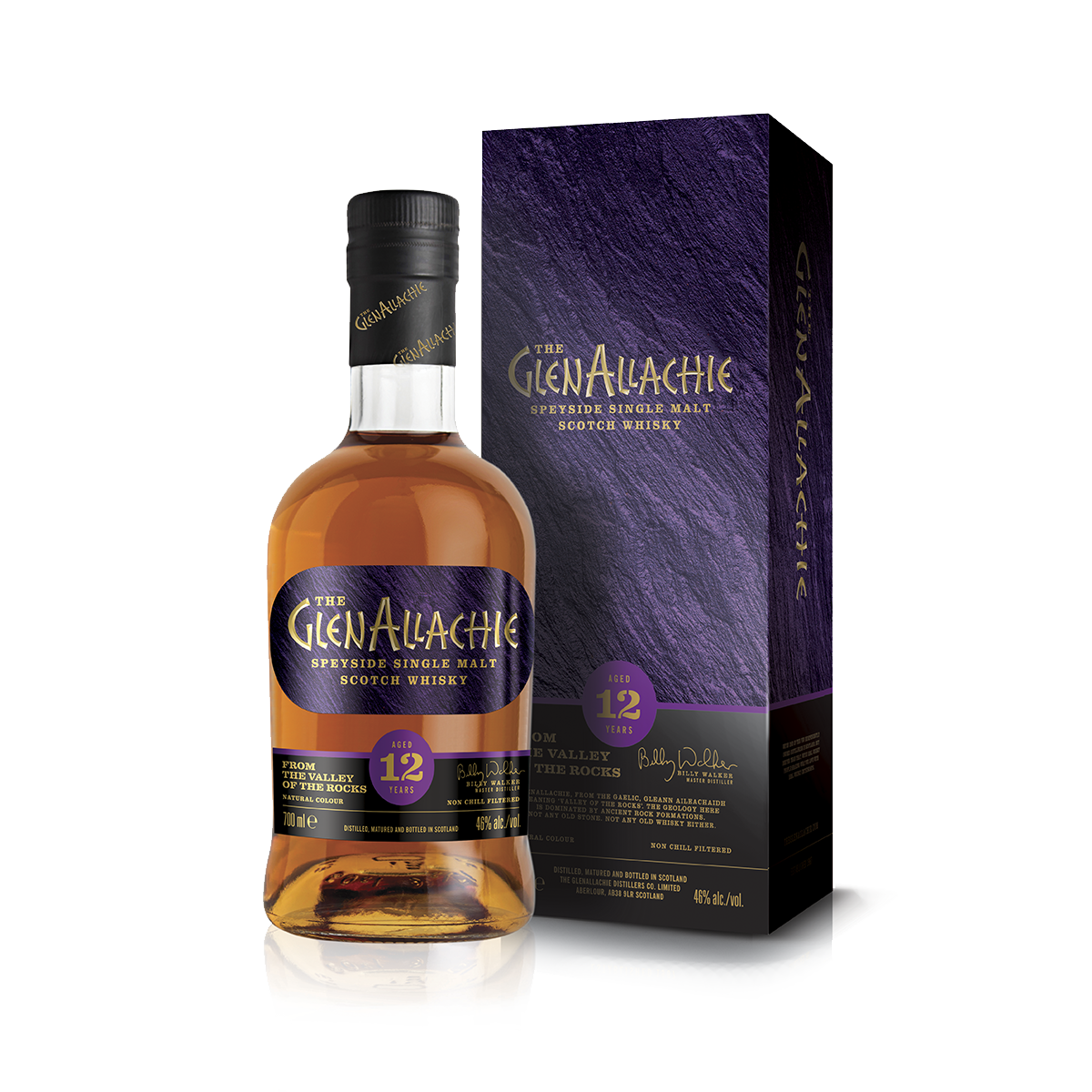 GlenAllachie 12YR Single Malt Scotch Whisky 700ml